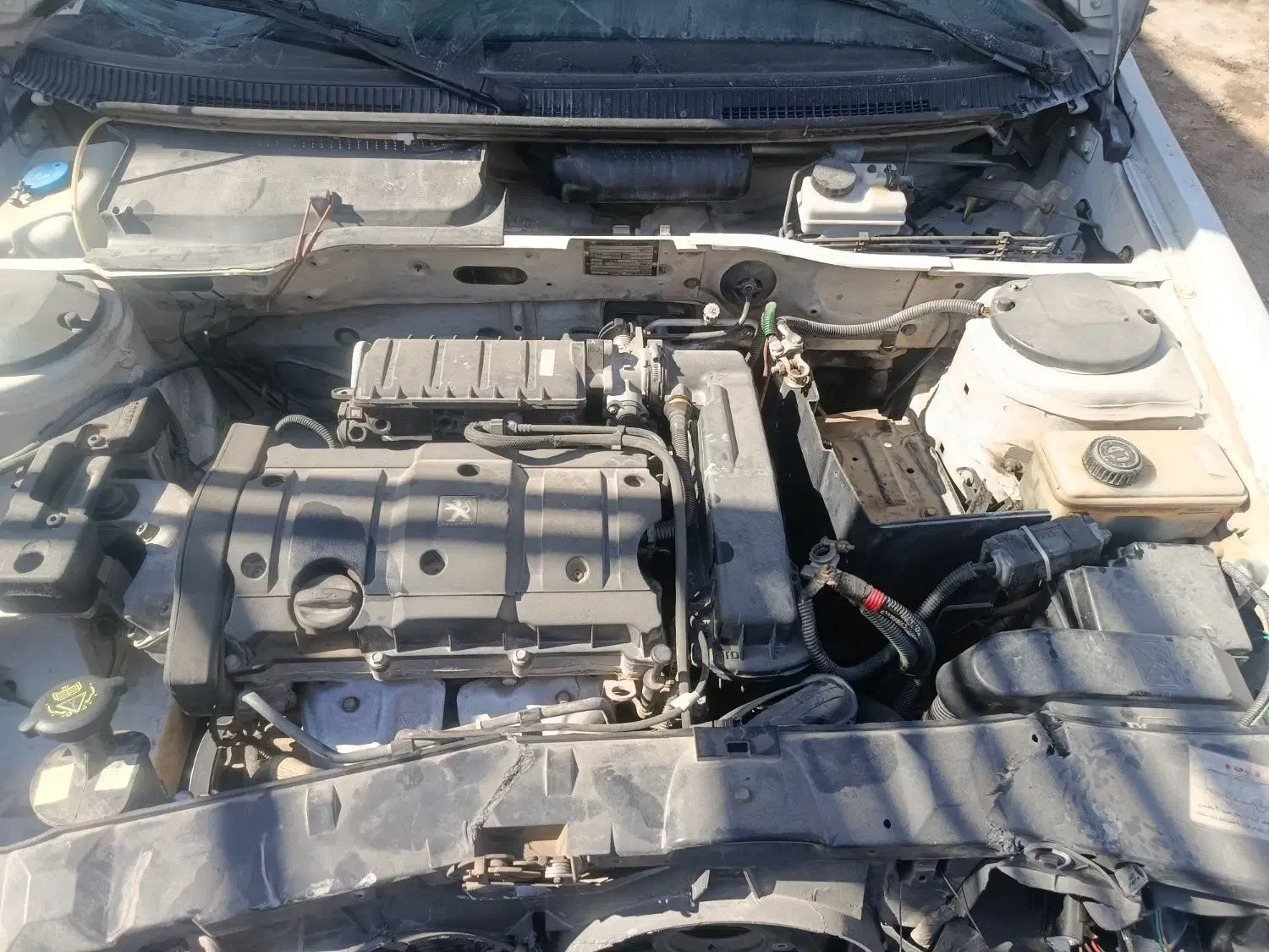 پژو پارس تیوفایو تصادفی|خودرو سواری و وانت|قم, محمد آباد|دیوار