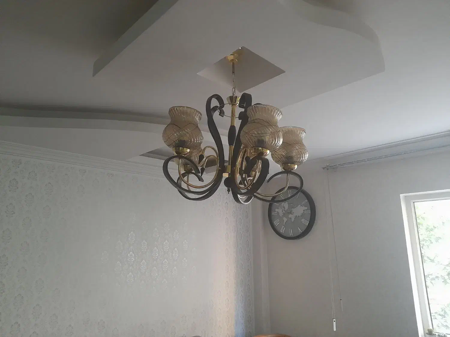 لوسترپذیرایی|لوستر و چراغ آویز|همدان, |دیوار