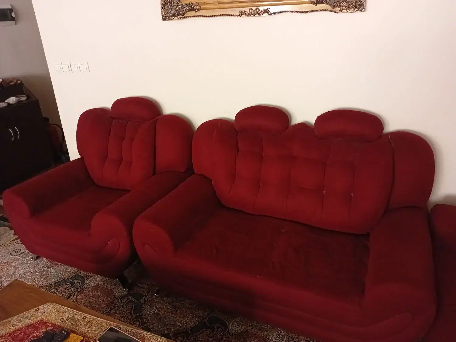 مبل ۷ نفره|مبلمان خانگی و میز عسلی|شیراز, شهرک ولیعصر|دیوار