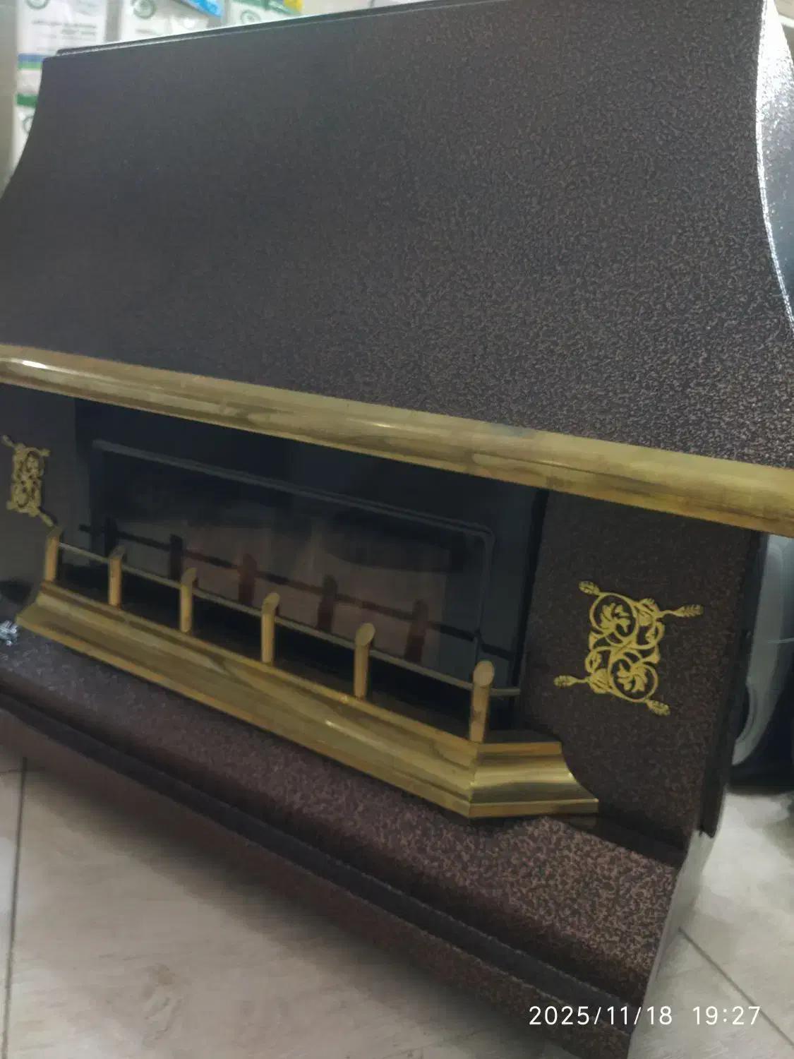 بخاری گازی شومینه|بخاری، هیتر، شومینه|قیدار, |دیوار