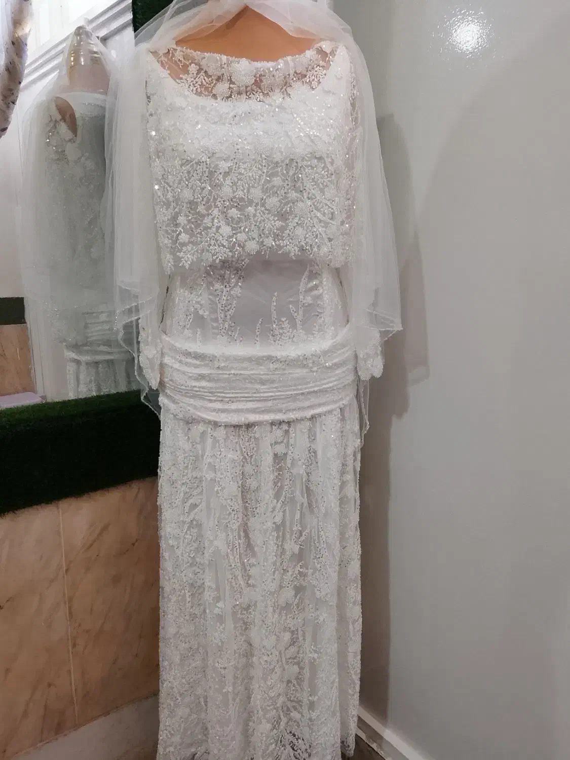 لباس عروس|لباس|مهاباد (آذربایجان غربی), |دیوار