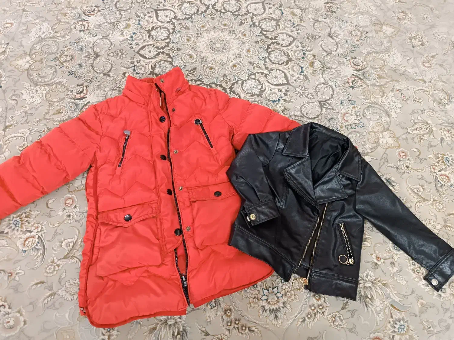 کاپشن و کت اسپرت چرم|کفش و لباس بچه|مشهد, انقلاب|دیوار