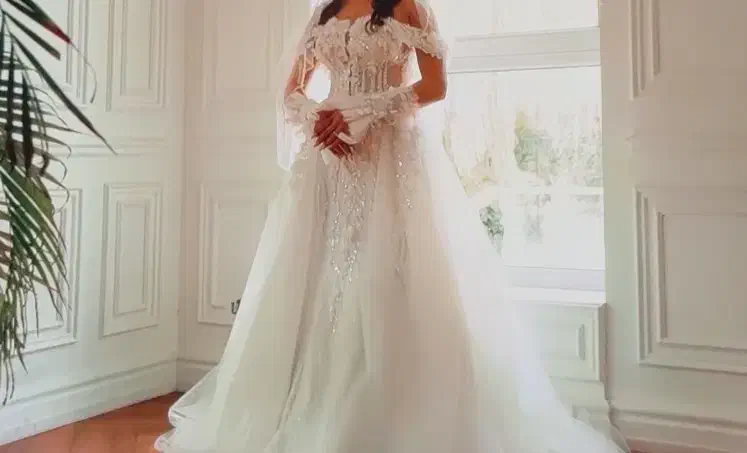 لباس عروس دانتل فرانسه|لباس|رباط‌کریم, نصیرشهر|دیوار