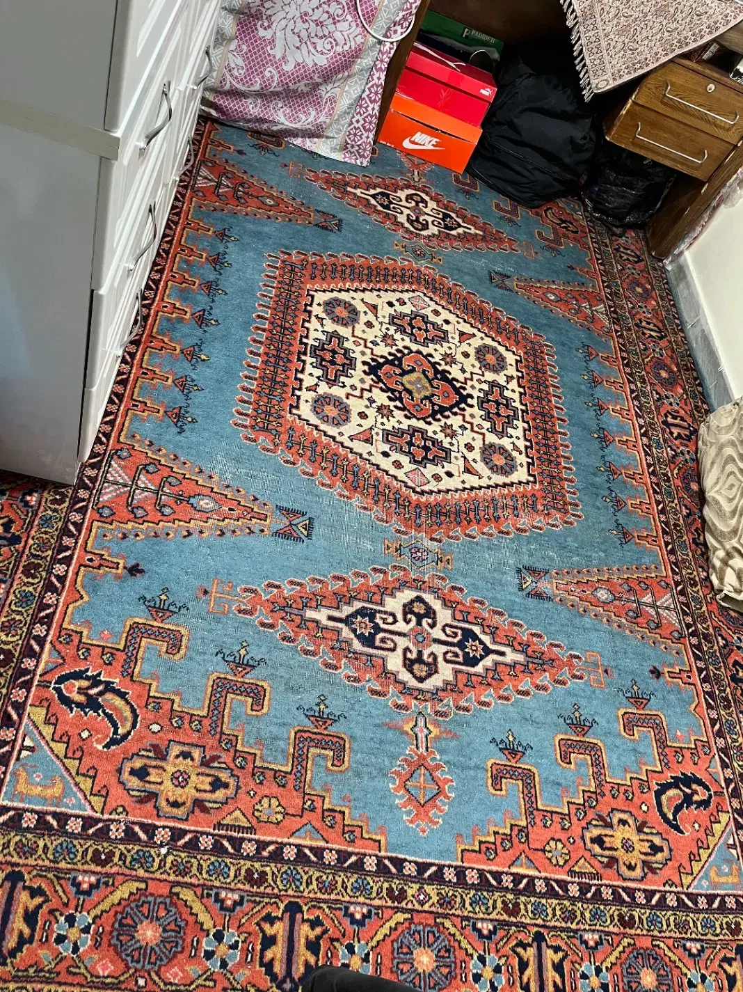 فرش دست بافت طرح خوانسار|فرش|تهران, علم و صنعت|دیوار