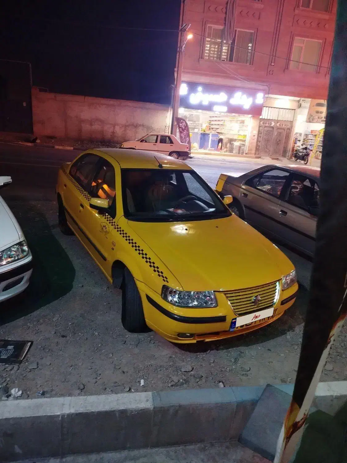 سمند تاکسی ef7 مدل 1401 خط هشتگرد کرج|خودرو سواری و وانت|هشتگرد, فاز ۱ مهستان|دیوار