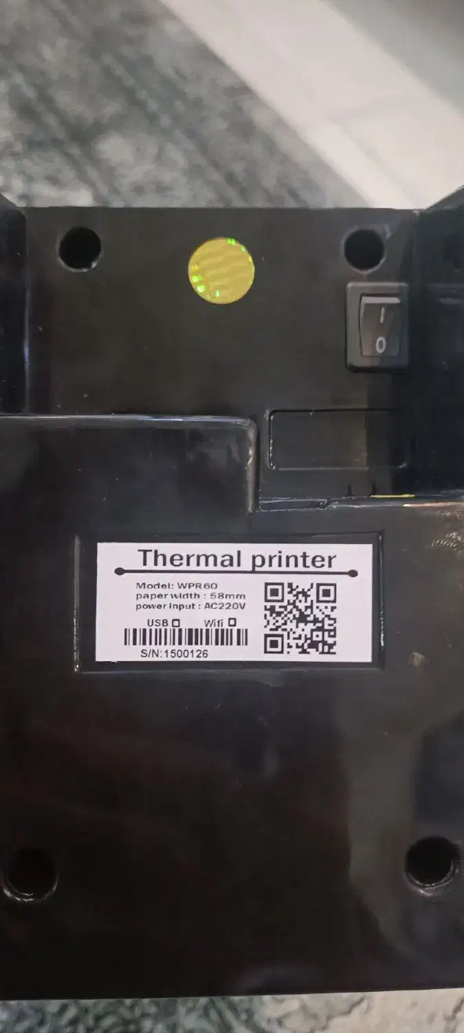 پرینتر حرارتی چیتا کاملا نو اصلا استفاده نشده|پرینتر، اسکنر، کپی، فکس|تهران, بهداشت|دیوار