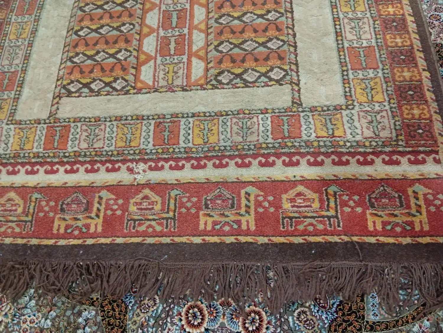 قالیچه|گلیم، جاجیم، گبه|اهواز, کوی جواهری|دیوار