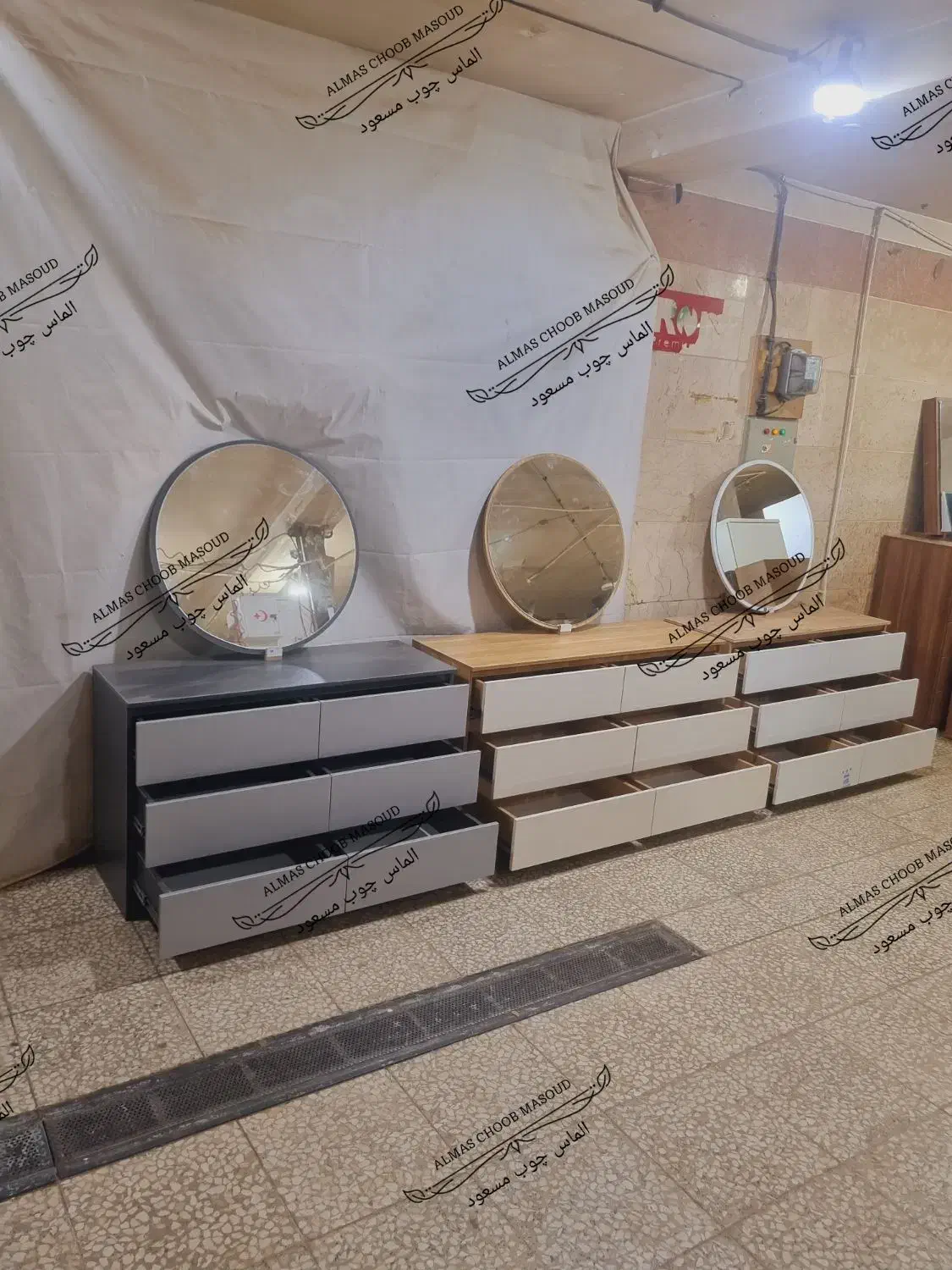 دراور ۶ کشو الماس چوب مسعود دراورجدید دراور ایکیا|جاکفشی، کمد، دراور|تهران, اوقاف|دیوار