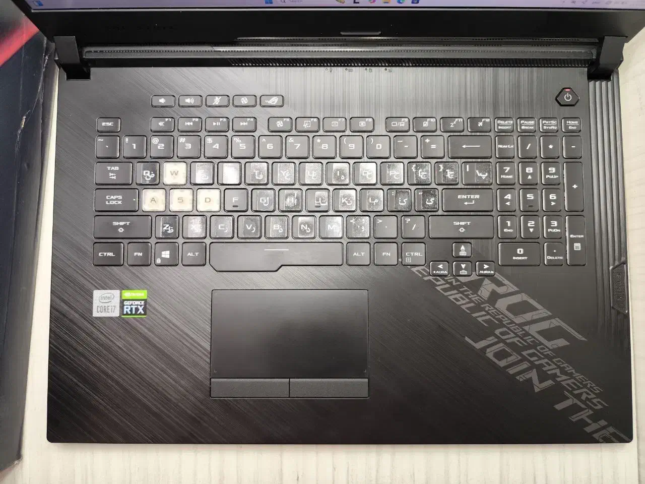 گیمینگ خیلی قوی بهترین دستگاه ایسوزAsus Rog strix|رایانه همراه|تهران, باغ فیض|دیوار