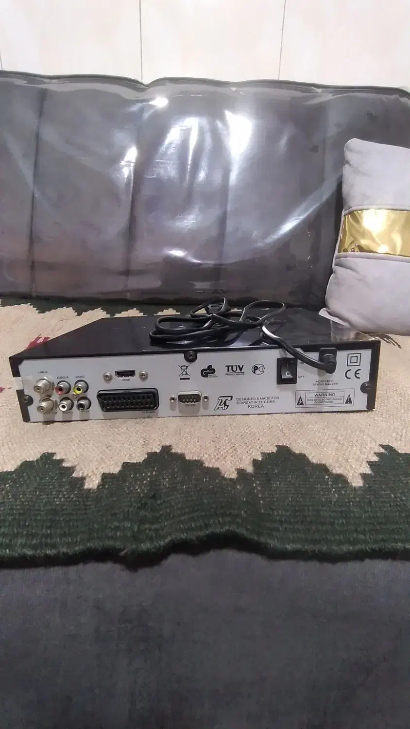 گیرنده استارست|پخش‌کننده DVD و ویدیو|ری, علایین|دیوار