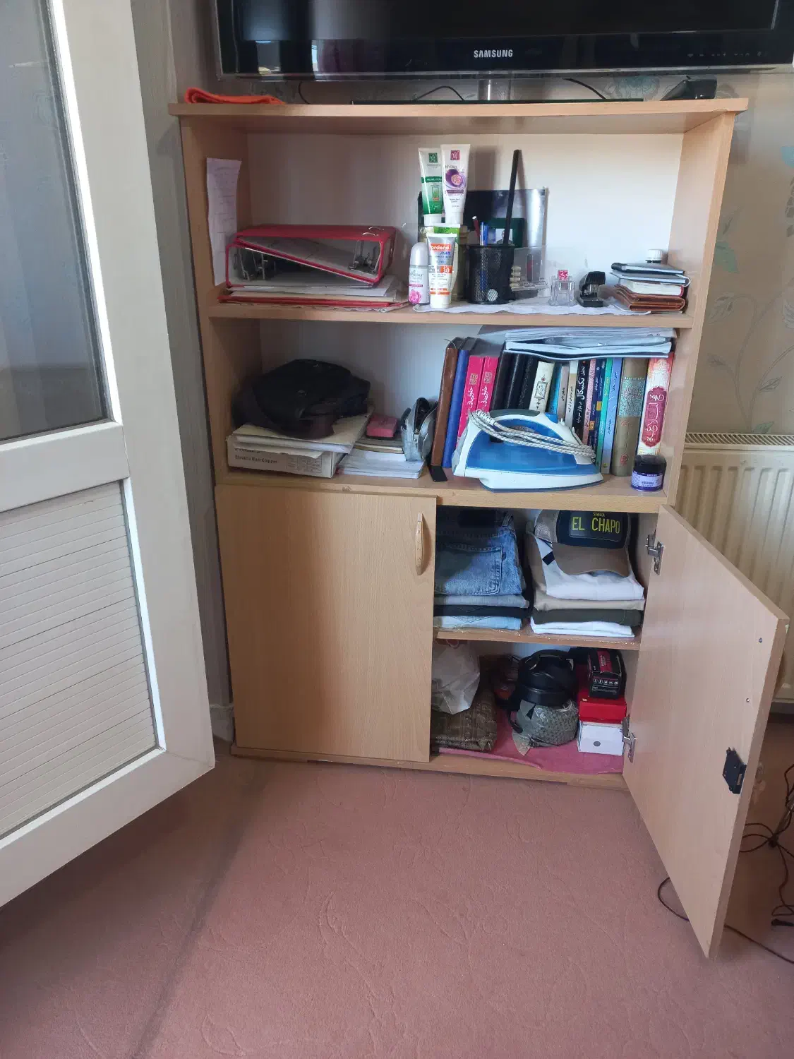 کتاب خانه ام دی اف|کتابخانه، شلف، قفسه‌های دیواری|زنجان, |دیوار