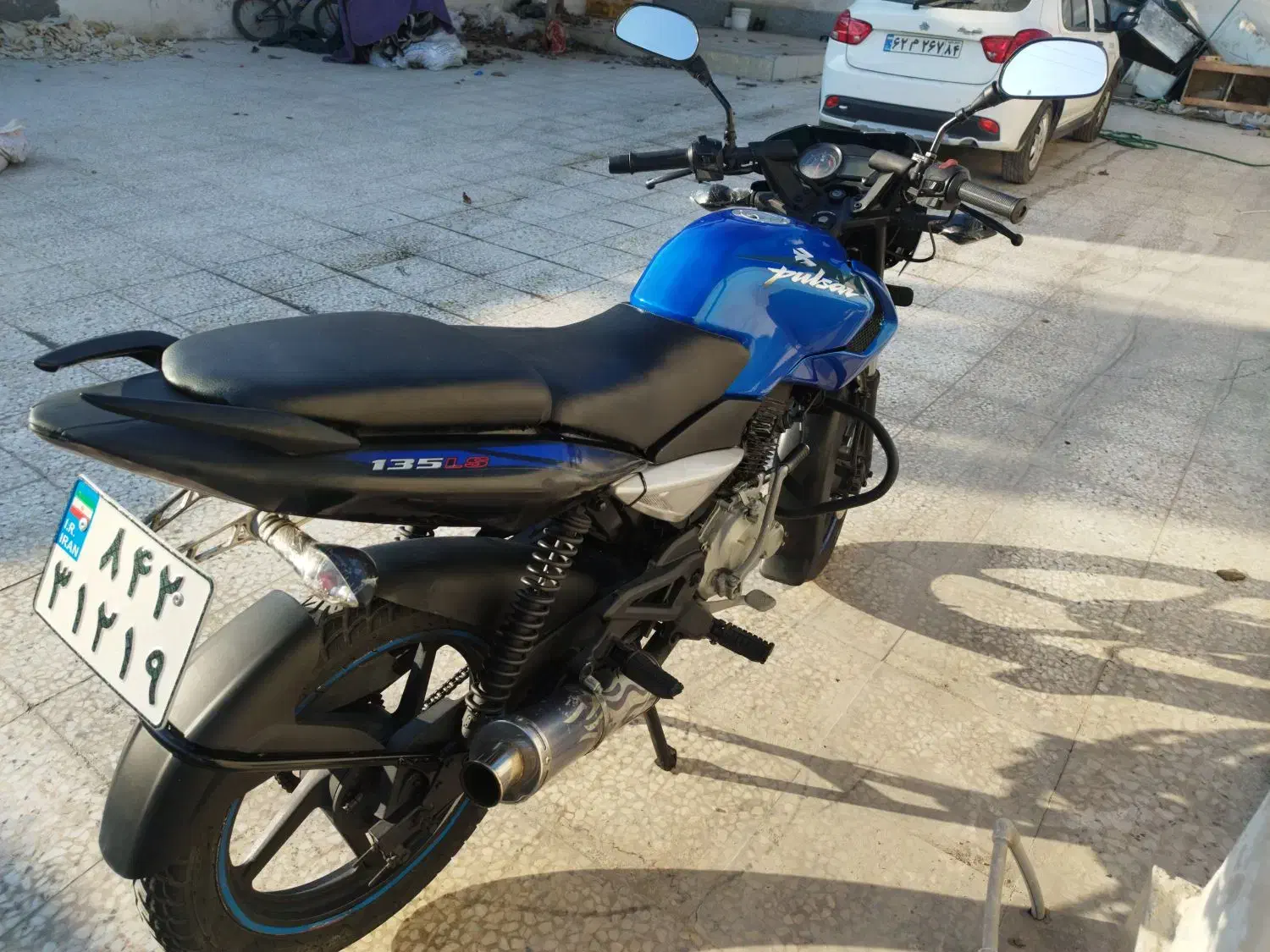 موتور باجاج پالس ۱۳۵|موتورسیکلت|بندرعباس, |دیوار