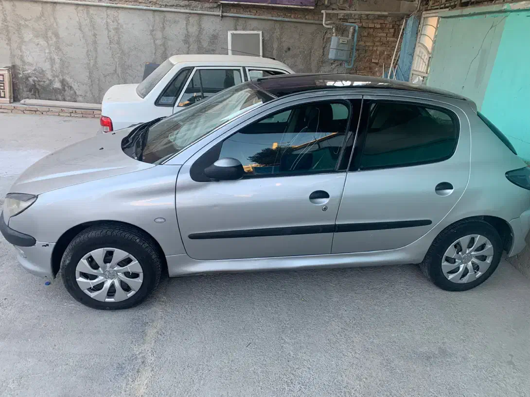 فروش پژو دویست و شش تیپ دو نقرهای بدنه سرامیک|خودرو سواری و وانت|رباطکریم, رباطکریم|دیوار