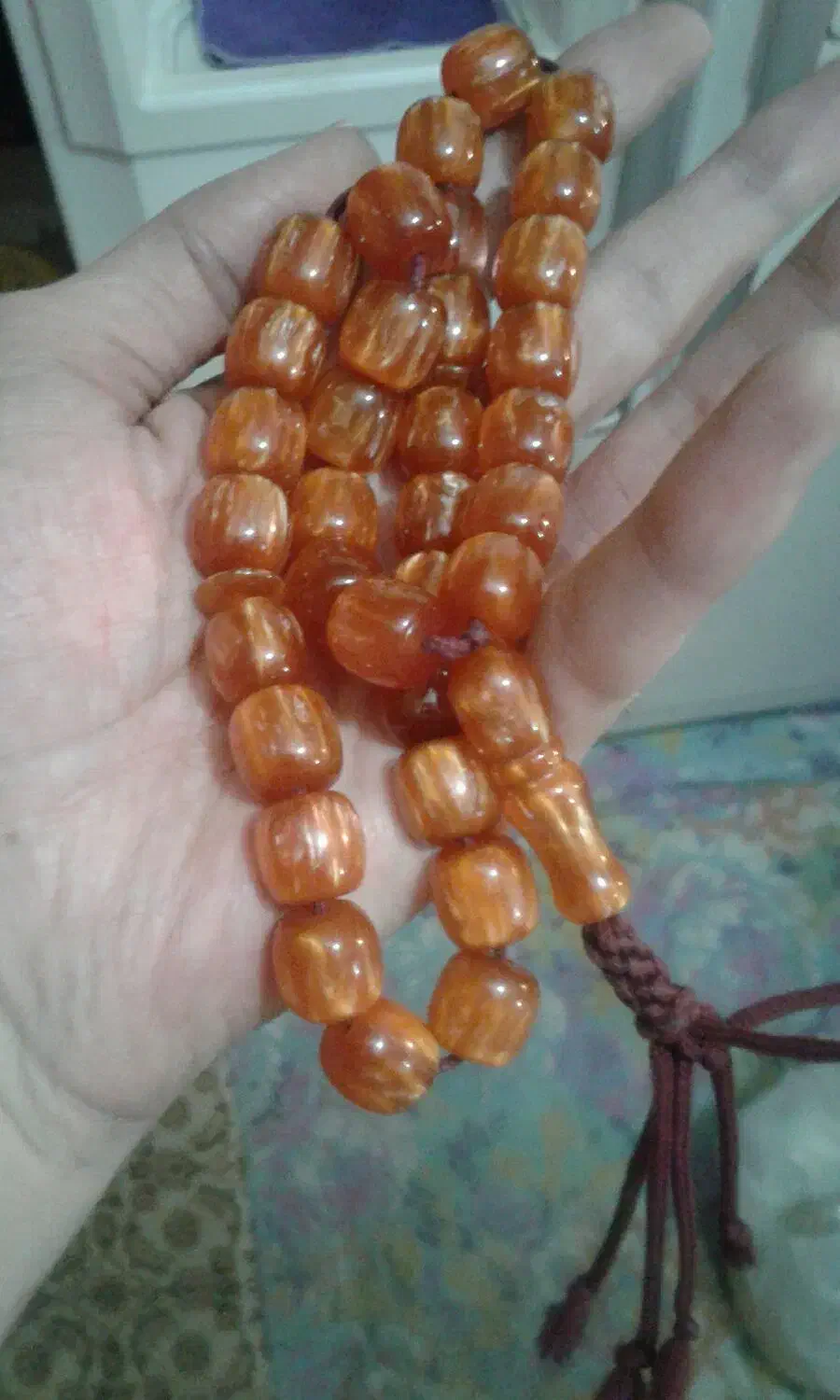 تسبیح کهنه سندلوس اصل|جواهرات|تهران, شهرک شهید باقری|دیوار