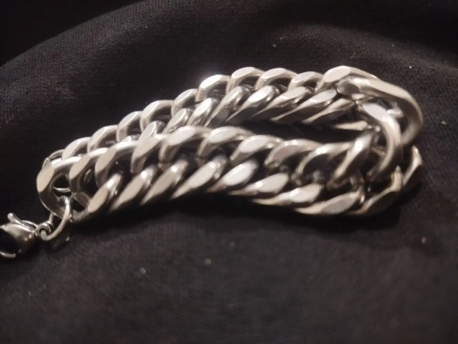 دستبند کارتیر استیل رنگ ثابت زخیم|بدلیجات|شاهرود, |دیوار