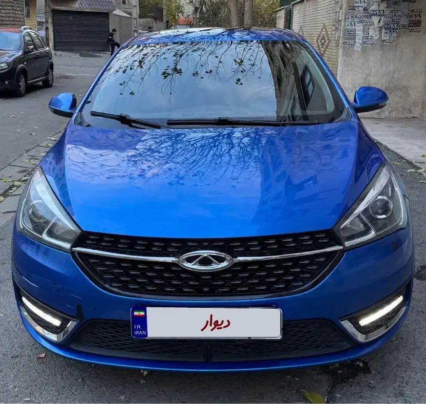 چری آریزو ۵ توربو اتوماتیک آبی متالیک مدل ۱۳۹۶|خودرو سواری و وانت|تهران, چوب تراش|دیوار