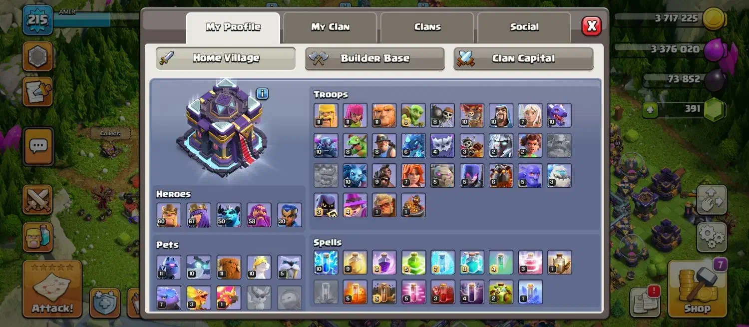 اکانت کلاش اسینم|کنسول، بازی ویدئویی و آنلاین|سنندج, |دیوار