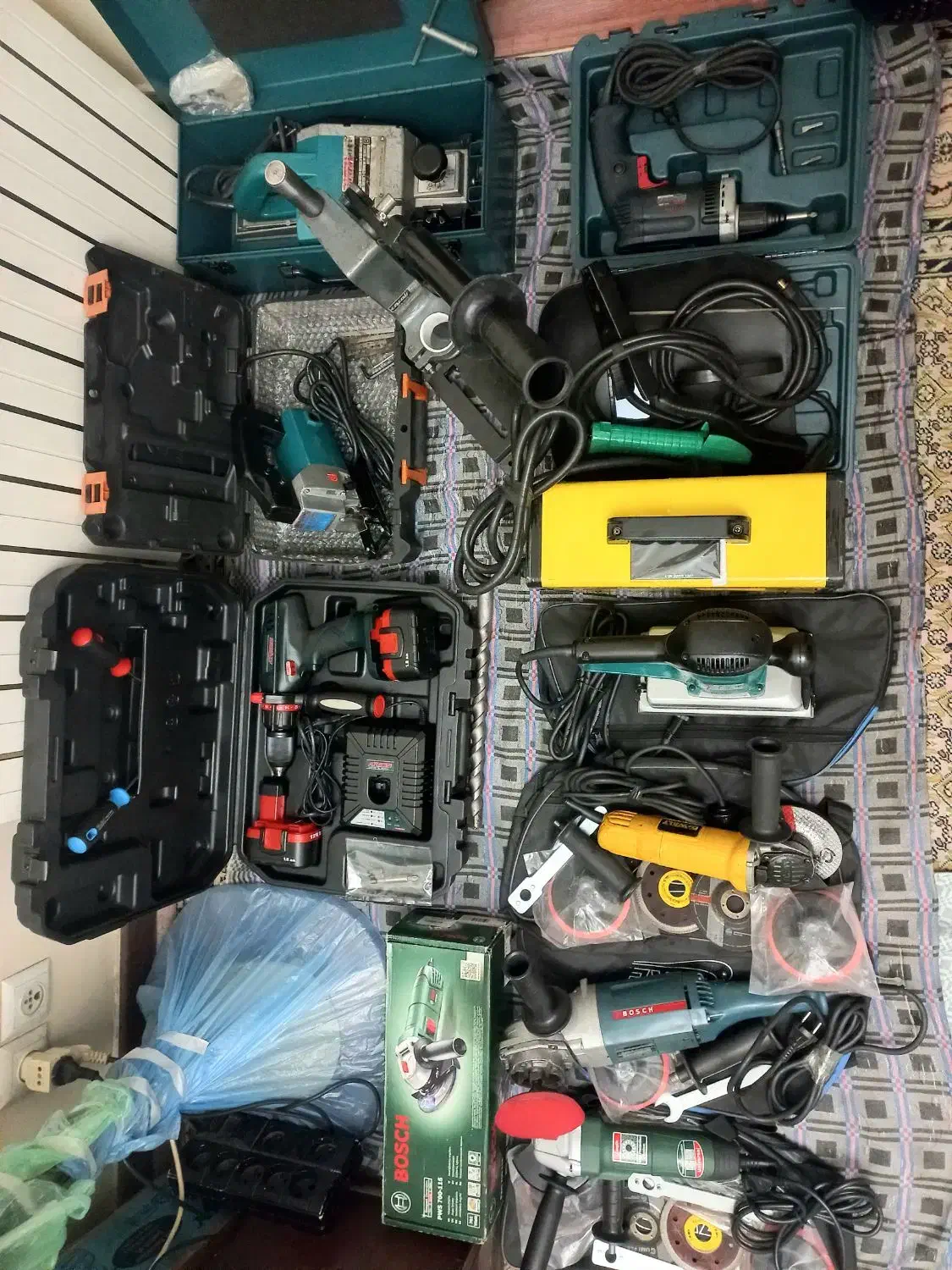 سمباده لرزان مینی سنگفرز رنده نجاری اینورتر عمودبر|ابزارآلات|تهران, کرمان|دیوار