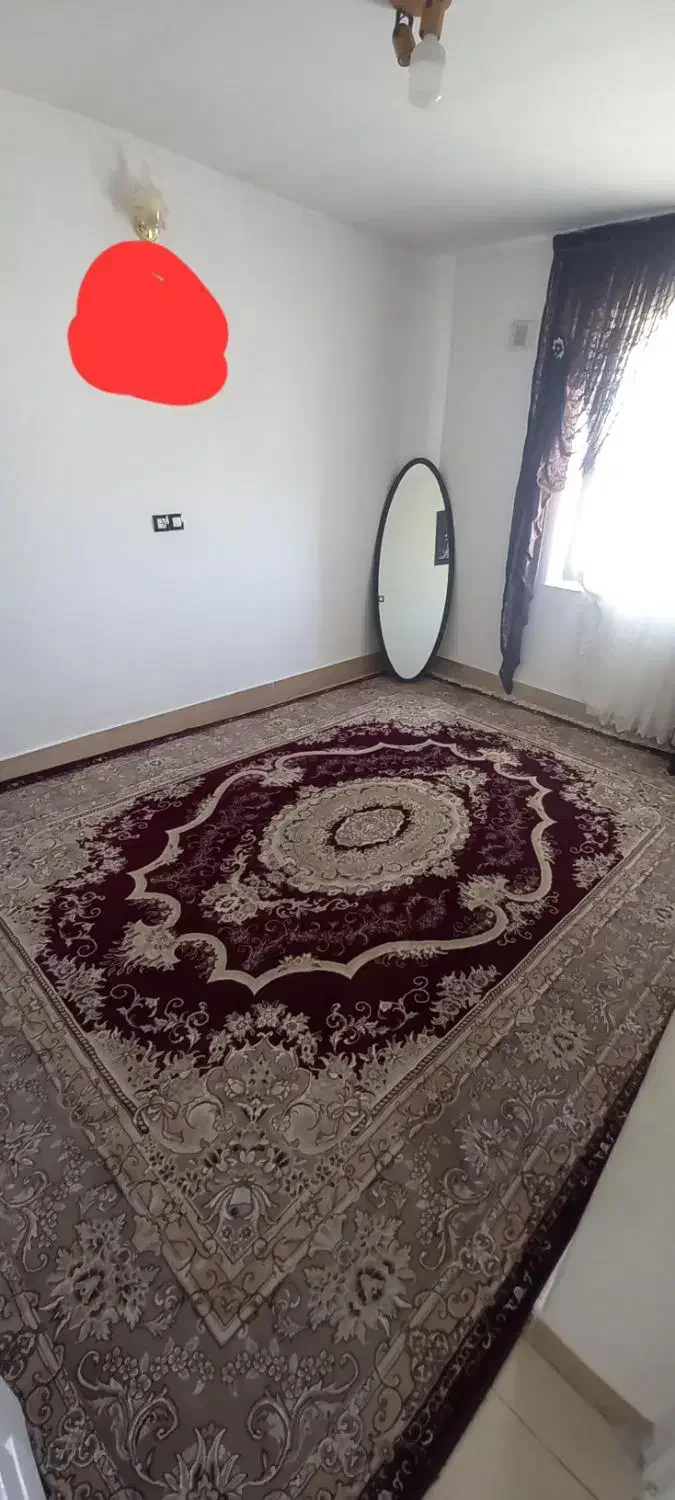 فرش ۱۲ متری زرشکی|فرش|قروه, |دیوار