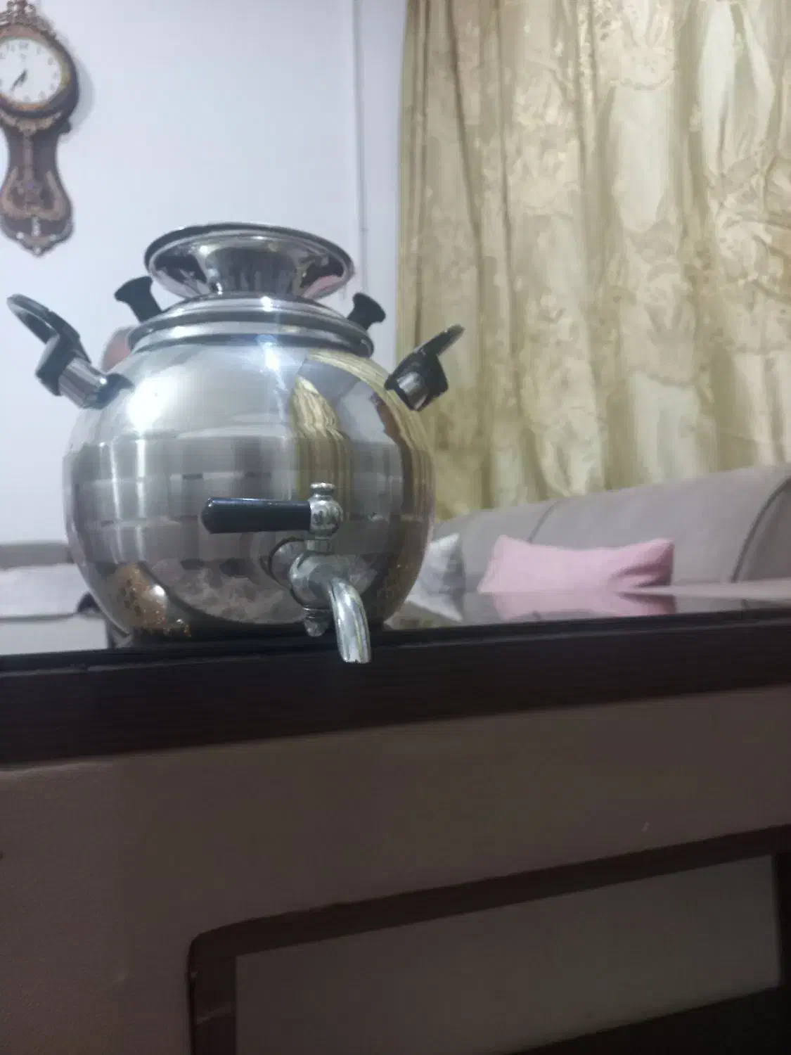 کتری سماوری استیل اصل|سماور، چای‌ساز، قهوه‌ساز|قم, شهرک فاطمیه|دیوار