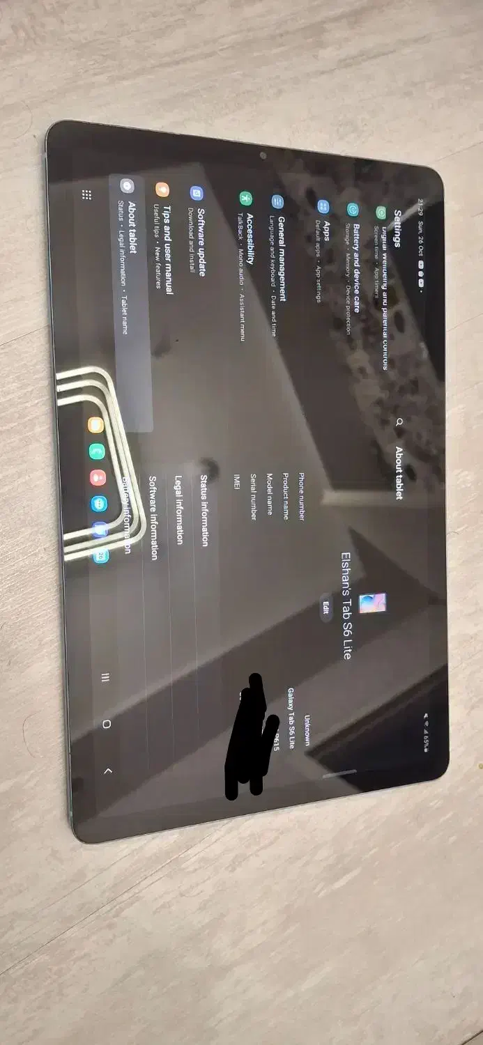تبلت galaxy tab s6 lite|تبلت|تبریز, |دیوار