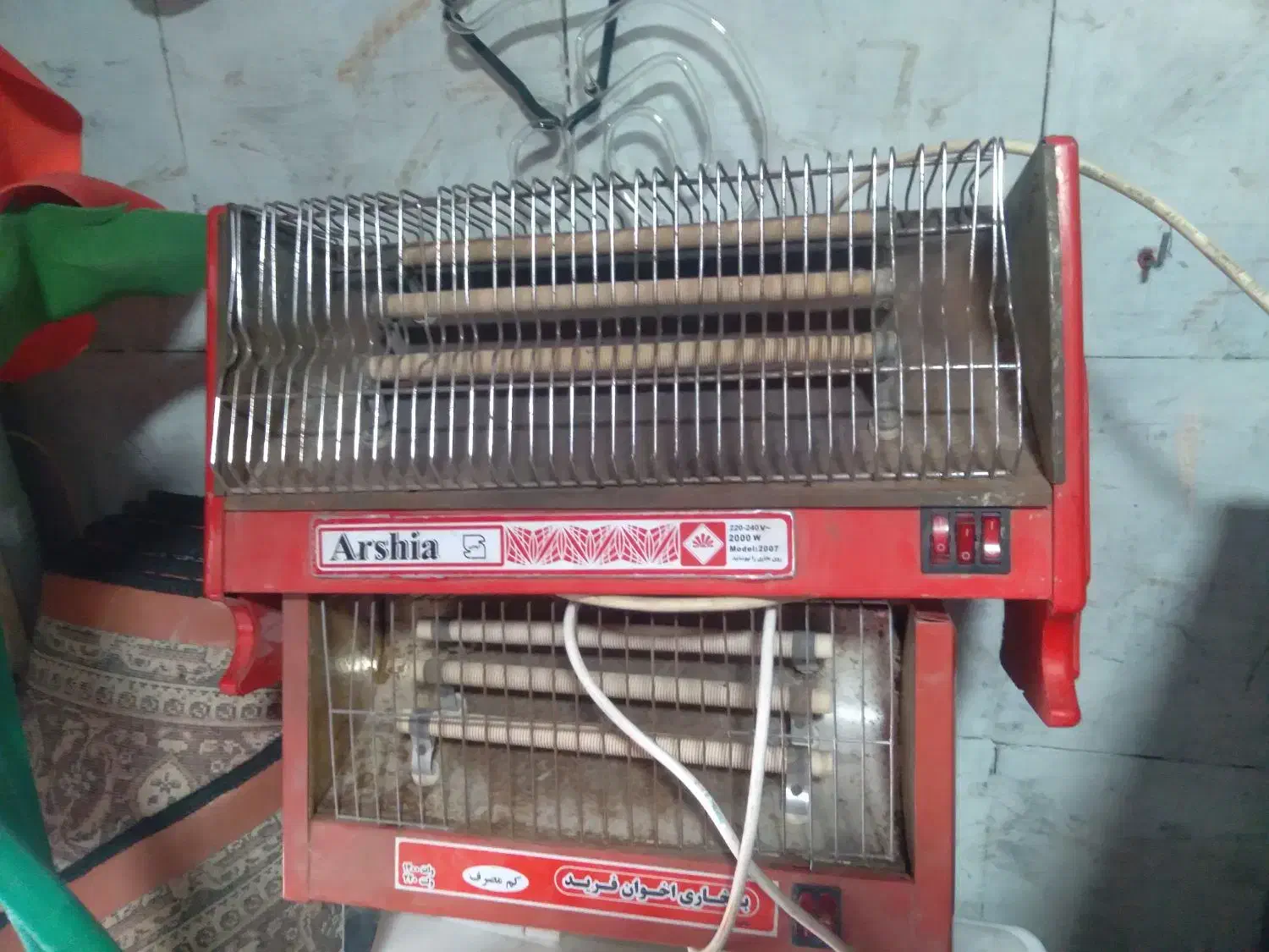 بخاری برقی|بخاری، هیتر، شومینه|مشگین شهر, |دیوار