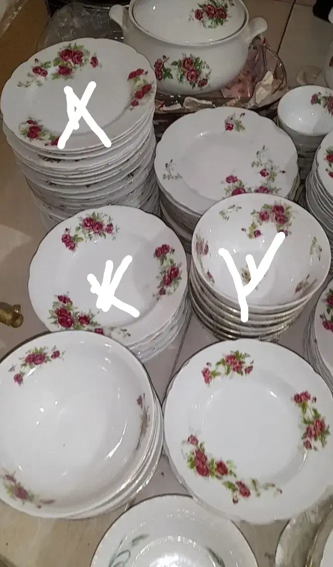 چینی گلسرخی قدیمی|کلکسیون اشیاء عتیقه|آفتاب, |دیوار