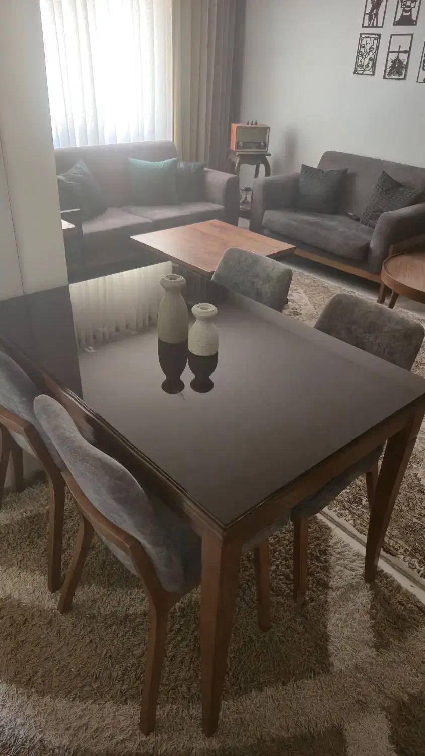 میز نهار خوری ۴ نفره چوب راش|میز و صندلی غذاخوری|پردیس, فاز ۱۱|دیوار