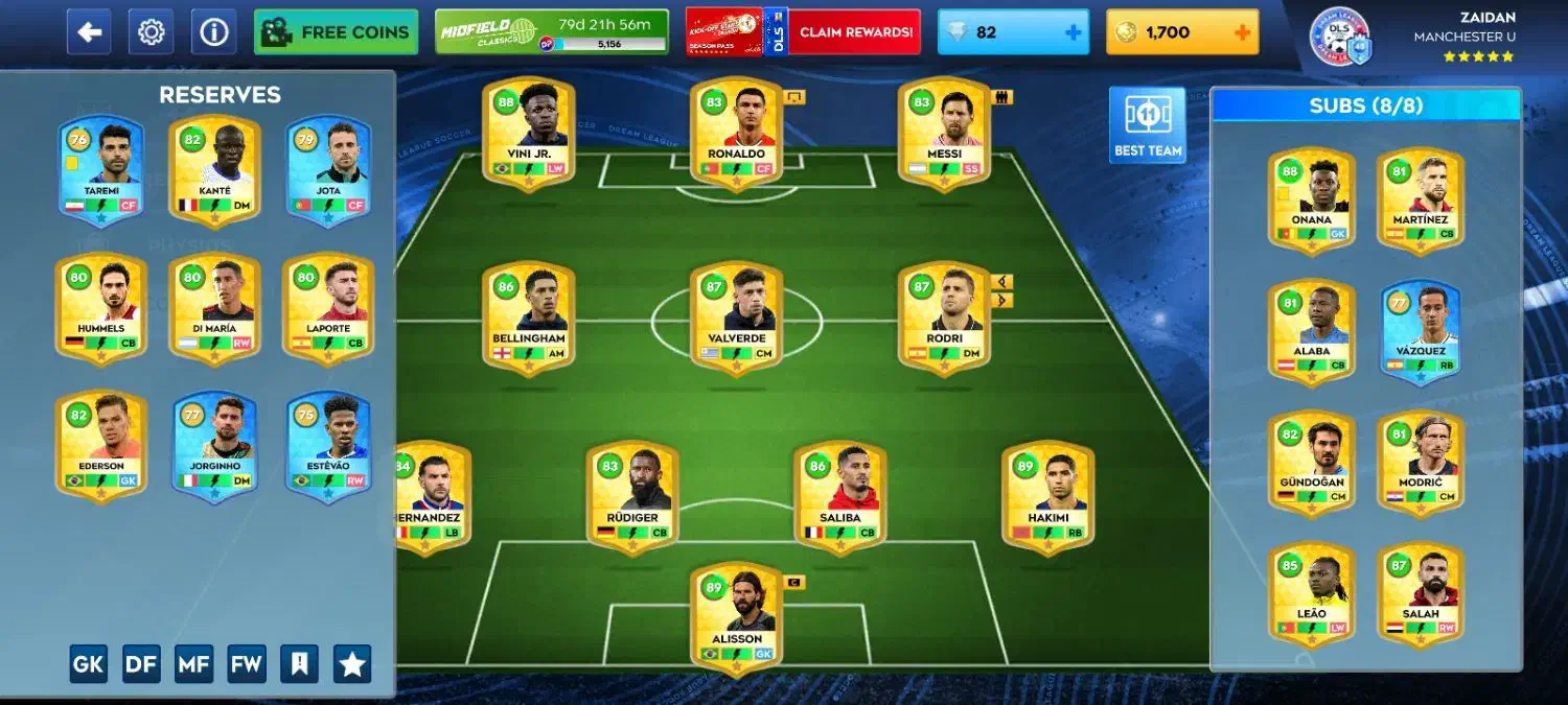 اکانت دریم لیگ ۶۰ هزار شارژ فروشی|کنسول، بازی ویدئویی و آنلاین|تهران, طرشت|دیوار