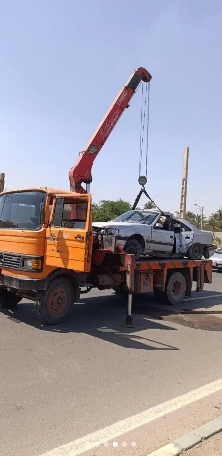 جرثقیل خاور3تن دکل بلند(شبانه روزی)|خدمات حمل و نقل|تبریز, |دیوار