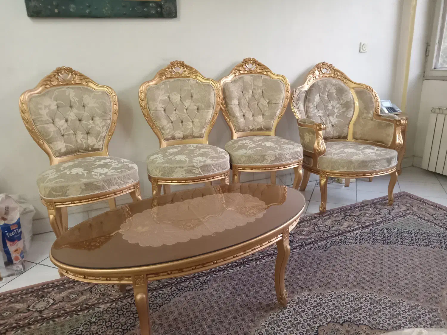 مبلمان سلطنتی|مبلمان خانگی و میز عسلی|تهران, سهروردی|دیوار