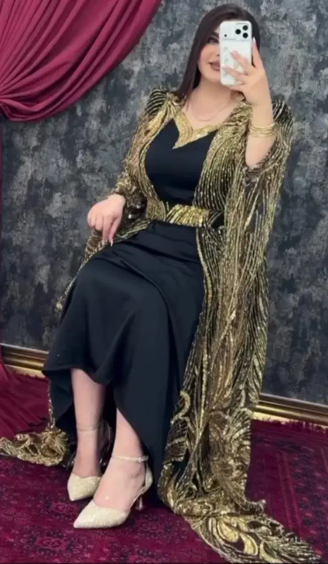 لباس مجلسی بلند و پوشیده،عبا مجلسی،مجلسی زیبا|لباس|قشم, |دیوار