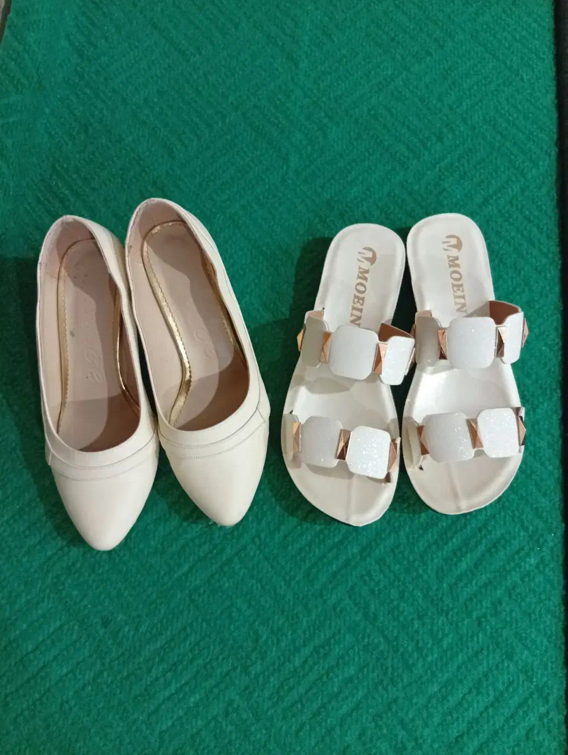 کفش ودمپایی سفید|کیف، کفش، کمربند|قم, شهدا|دیوار