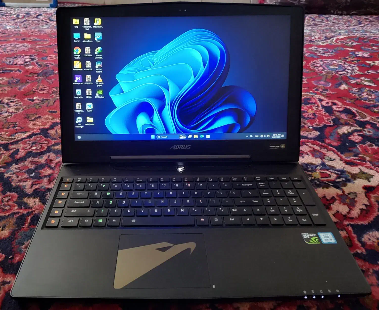 لپتاپ گیمینگ گیگابایت aorus|رایانه همراه|شیراز, سهل‌آباد|دیوار