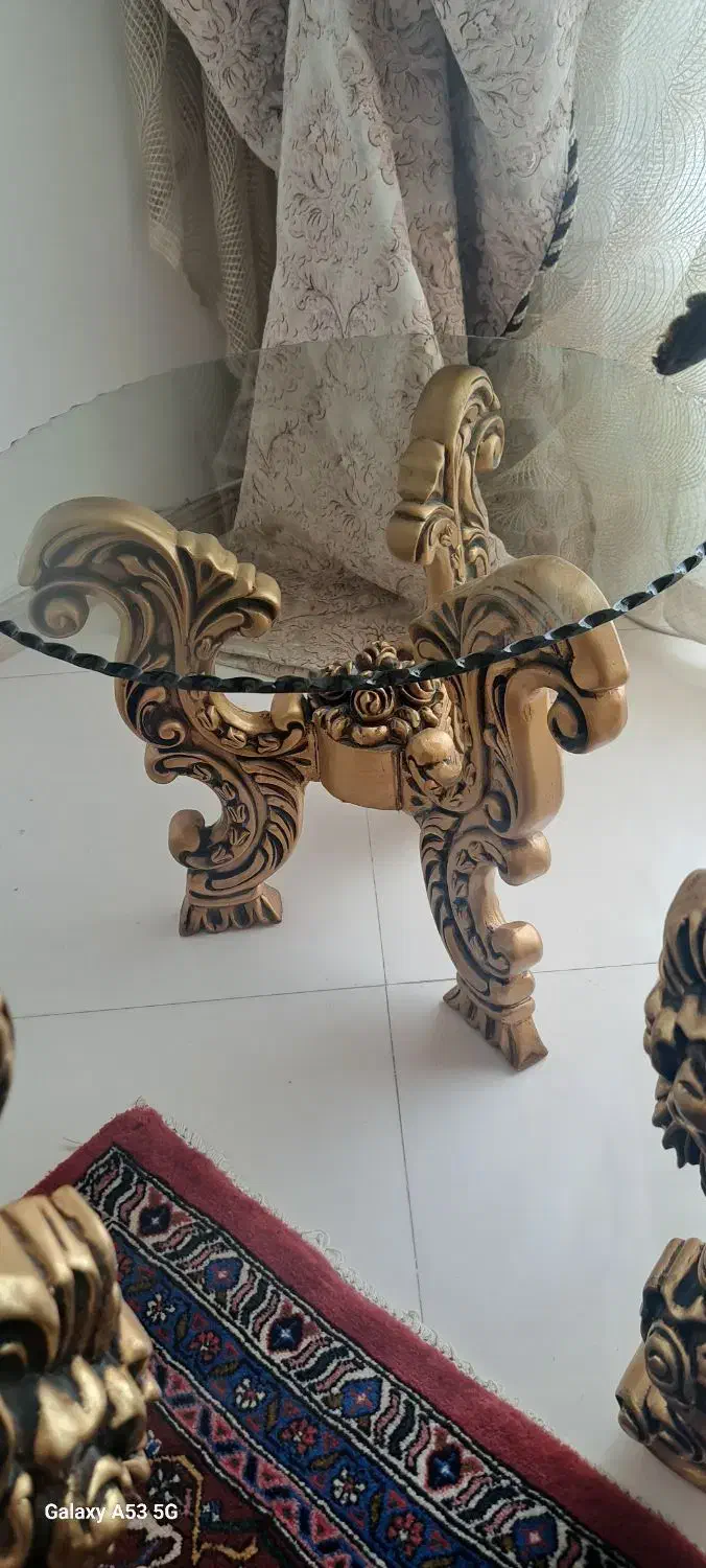 میز عسلی گرد|مبلمان خانگی و میز عسلی|اردبیل, |دیوار