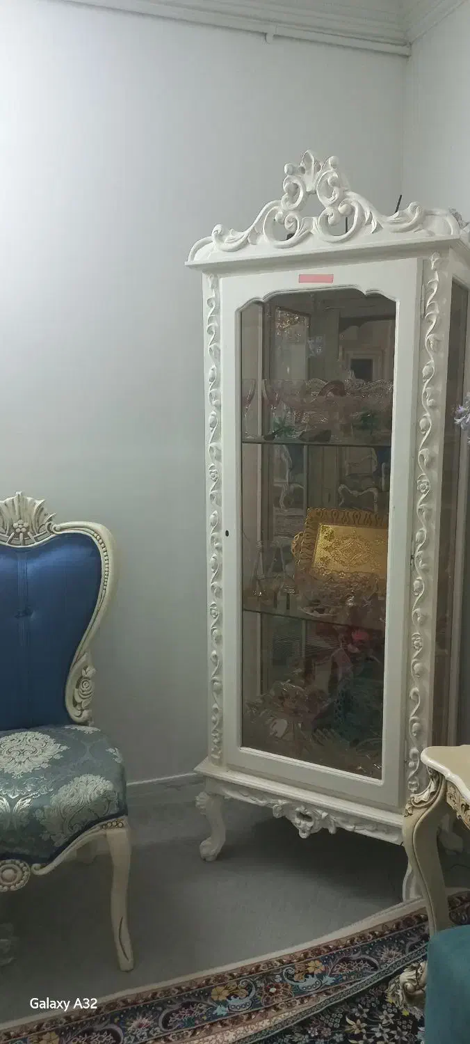 بوفه تمام چوب|بوفه، ویترین، کنسول|بجنورد, |دیوار