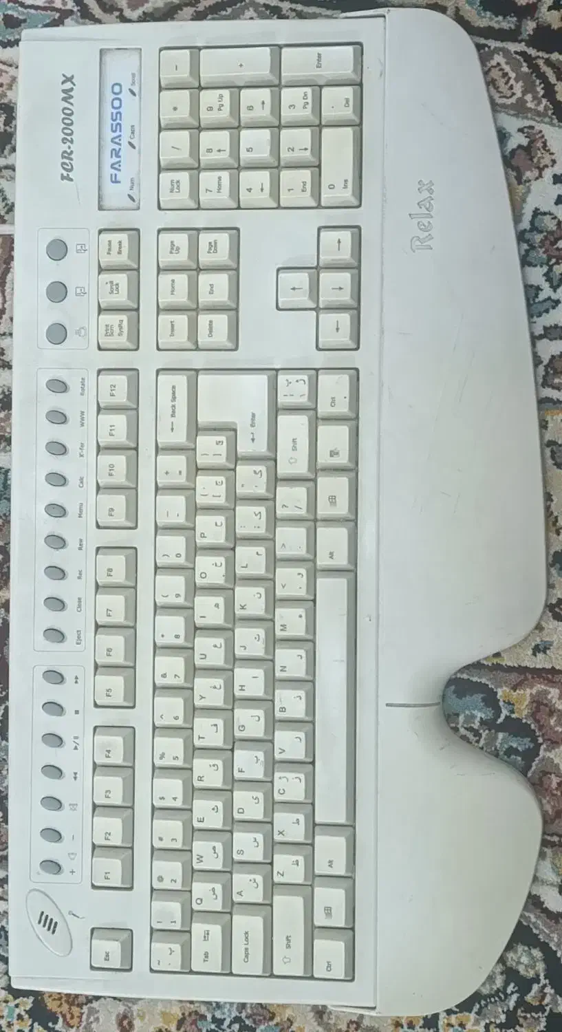 کیبرد فراسو قدیمی|قطعات و لوازم جانبی رایانه|کرج, شهرک بنفشه|دیوار