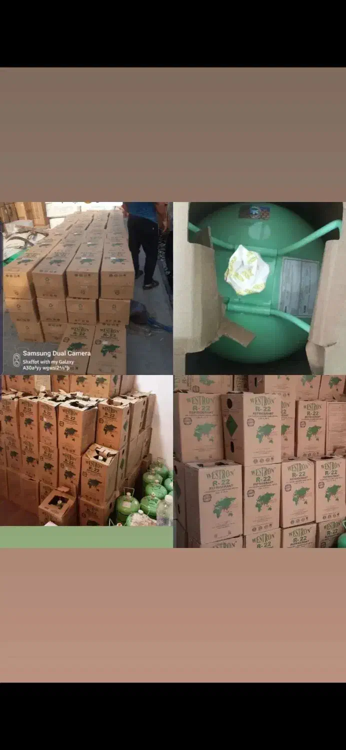 گاز R22 وسترون 13.6kg شیر فلکه ای ،اصلی|کولر گازی و فن‌کوئل|بندرعباس, |دیوار