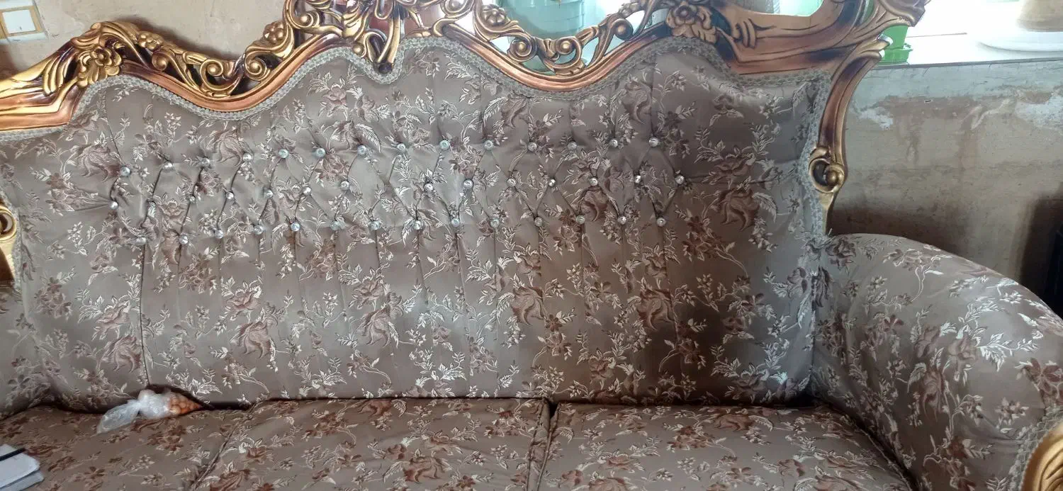 مبل 9نفره تمیز .|مبلمان خانگی و میز عسلی|اسدآباد, |دیوار