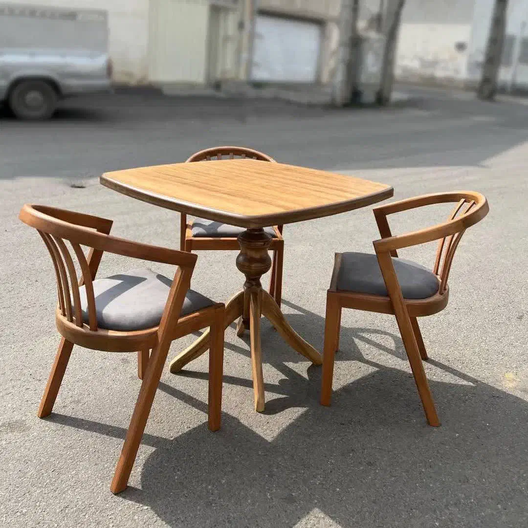 میز ناهار خوری مینیمال نوبل راش با میز چوبی|میز و صندلی غذاخوری|تهران, امام حسین|دیوار