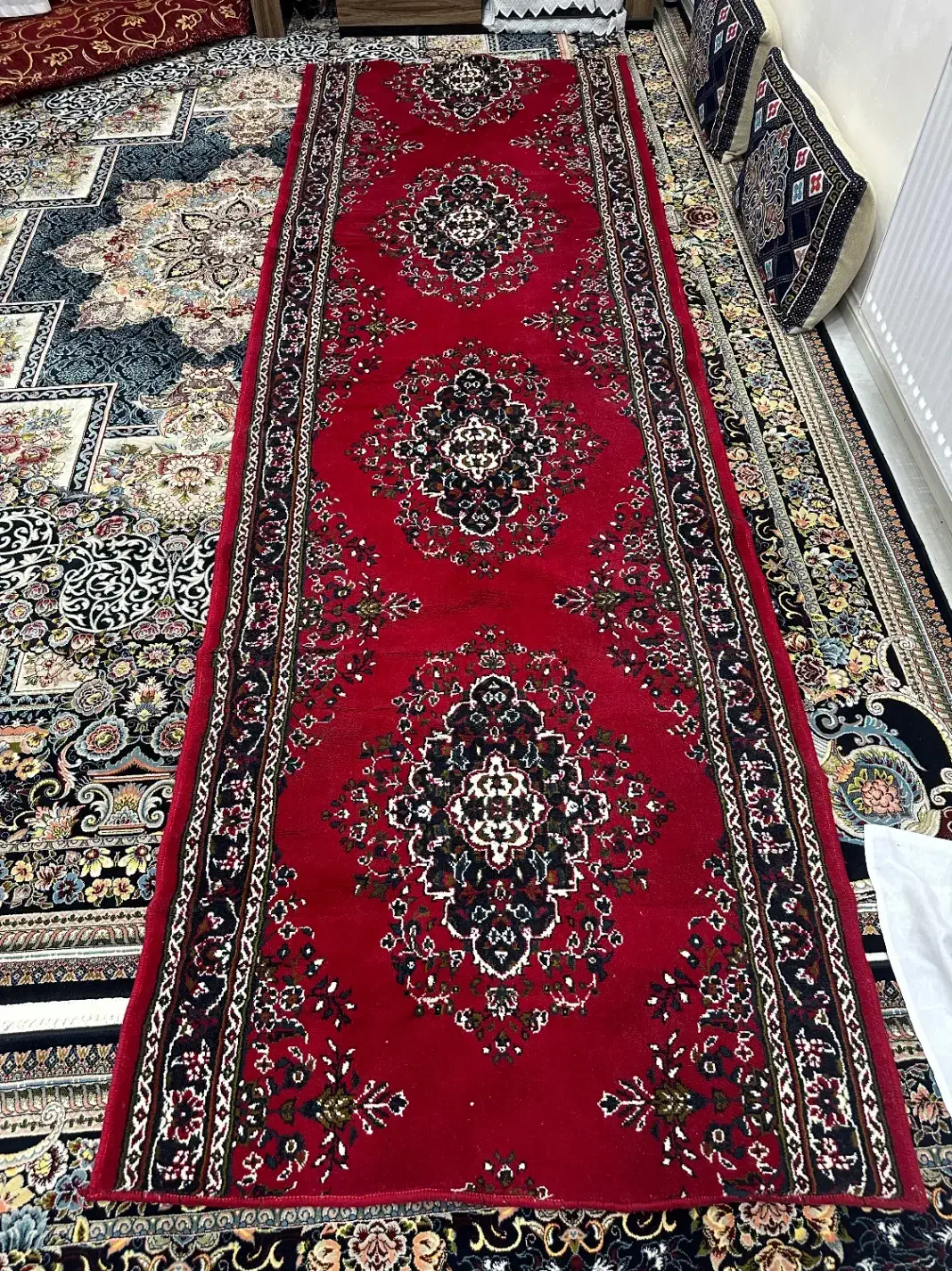 کناره فرش|فرش|شیراز, کاراندیش|دیوار