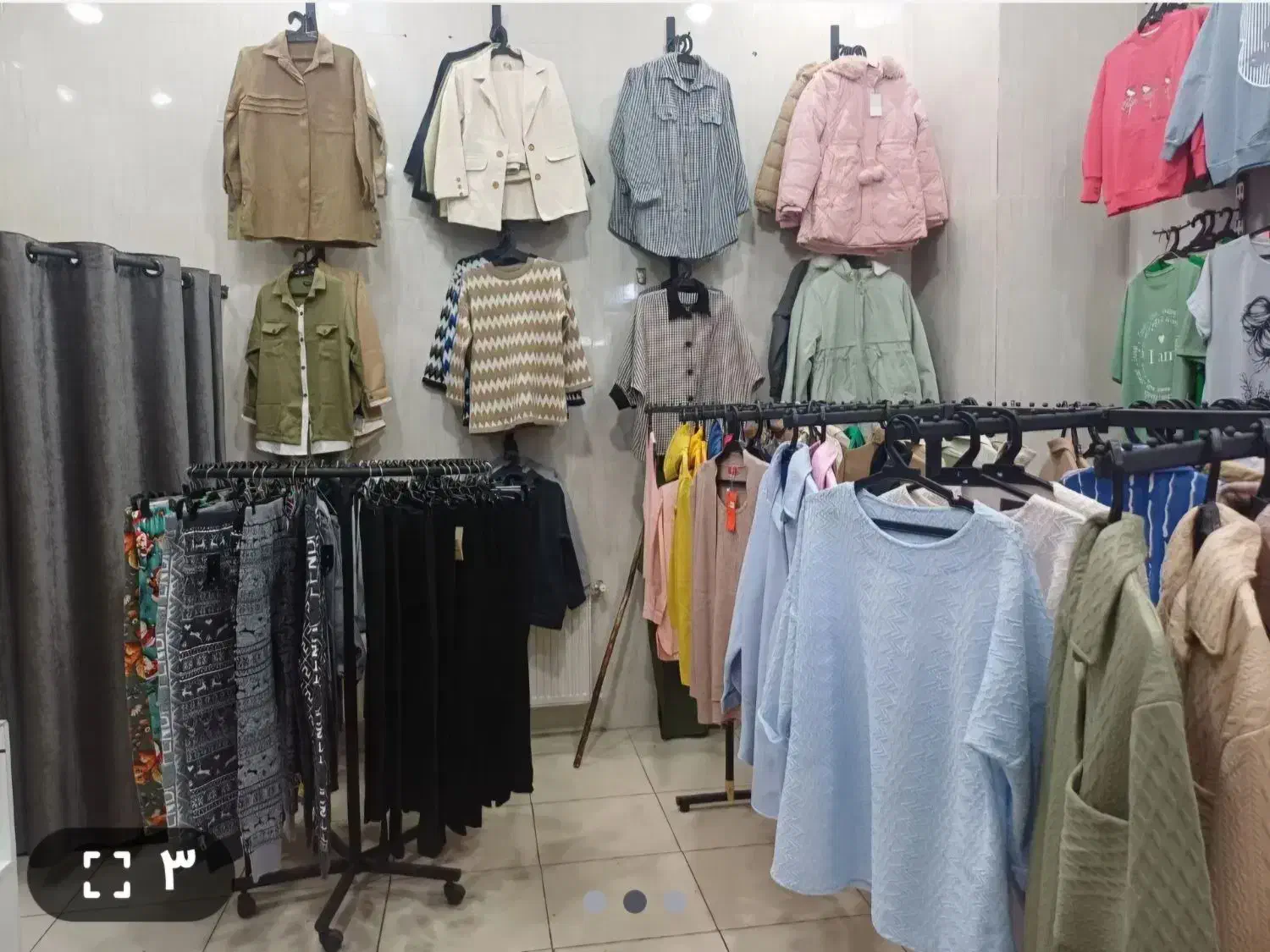 پوشاک|لباس|پردیس, فاز ۳|دیوار