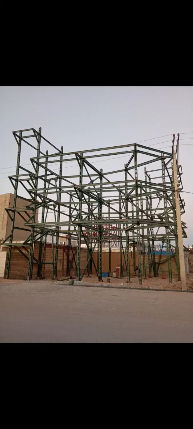 جوشکاری انواع اسکلت فلزی با بهترین کیفیت|خدمات پیشه و مهارت|کوهدشت, |دیوار