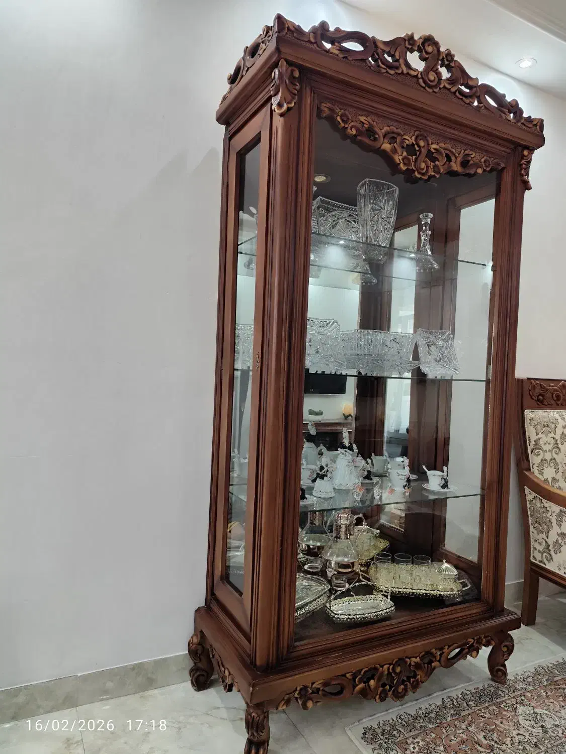 بوفه چوبی|بوفه، ویترین، کنسول|تبریز, |دیوار