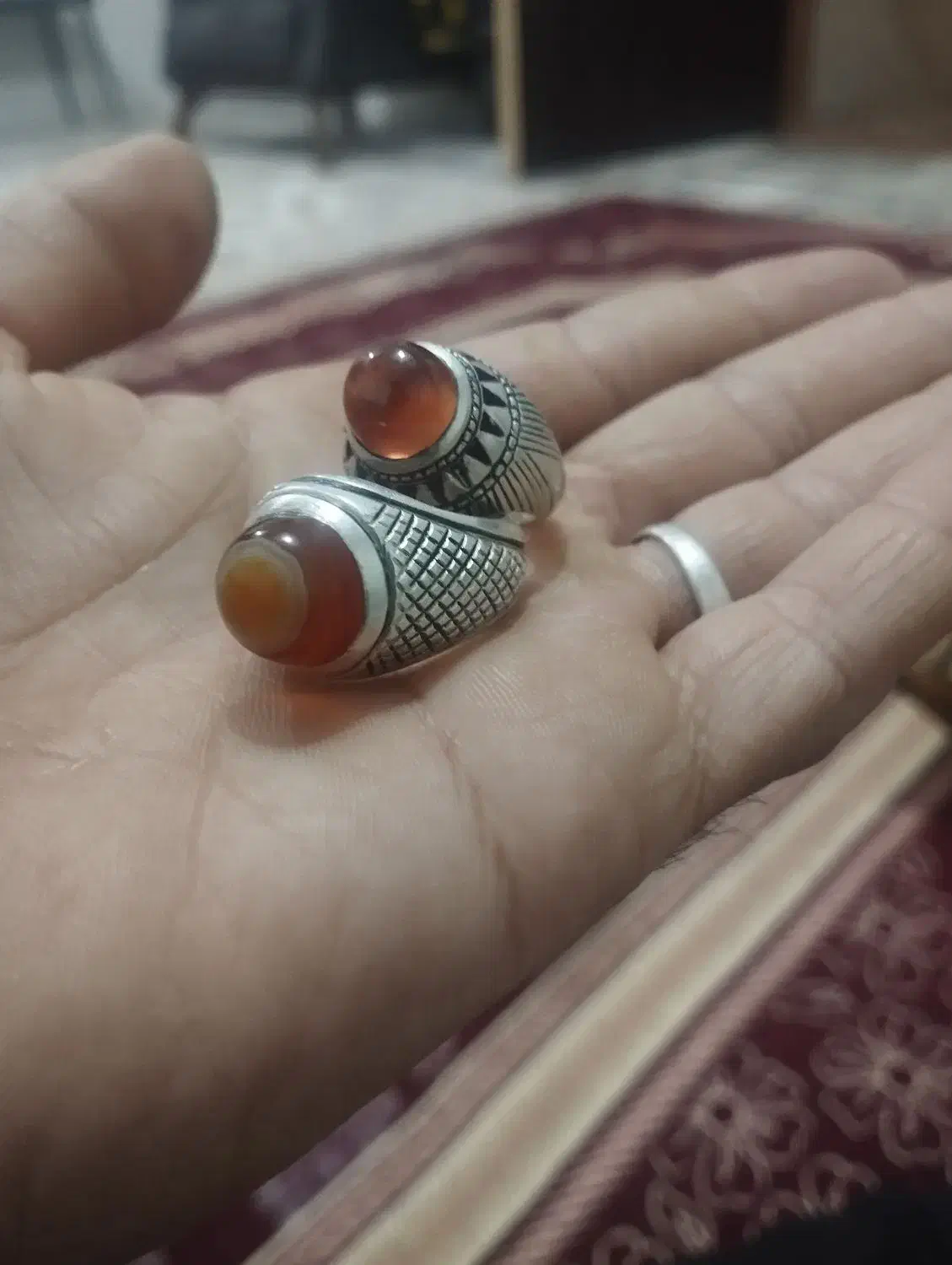 انگشتر نقره نامدار|جواهرات|شیروان (خراسان), |دیوار