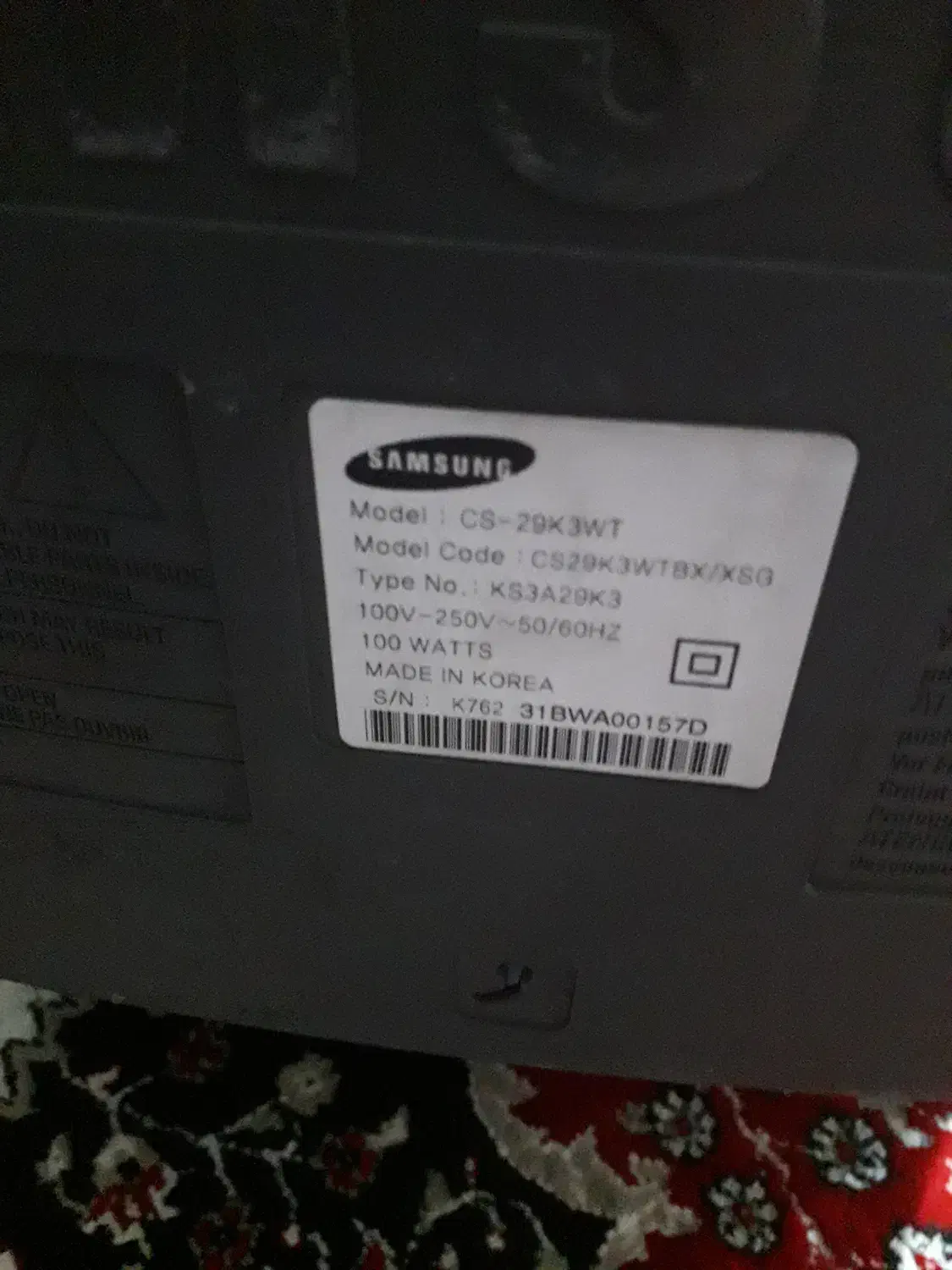 تلویزیون ۲۹ اینچ سامسونگ|تلویزیون و پروژکتور|خرمآباد (تنکابن), |دیوار