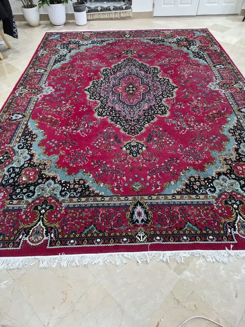 فرش ۱۲متری|فرش|قم, کلهری|دیوار