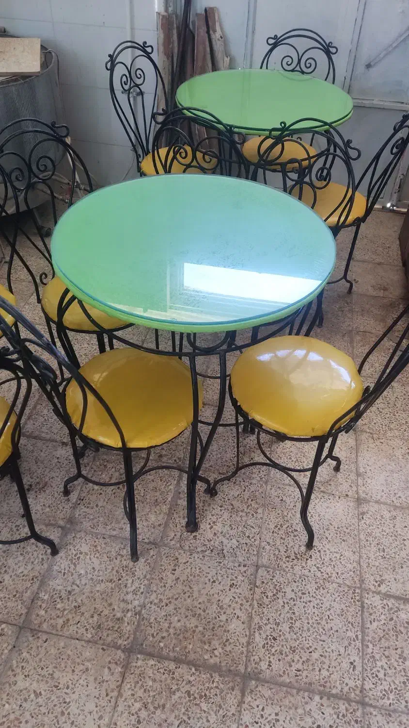 3دست میزو صندلی همه باهم 9500|میز و صندلی غذاخوری|مسجد سلیمان, |دیوار