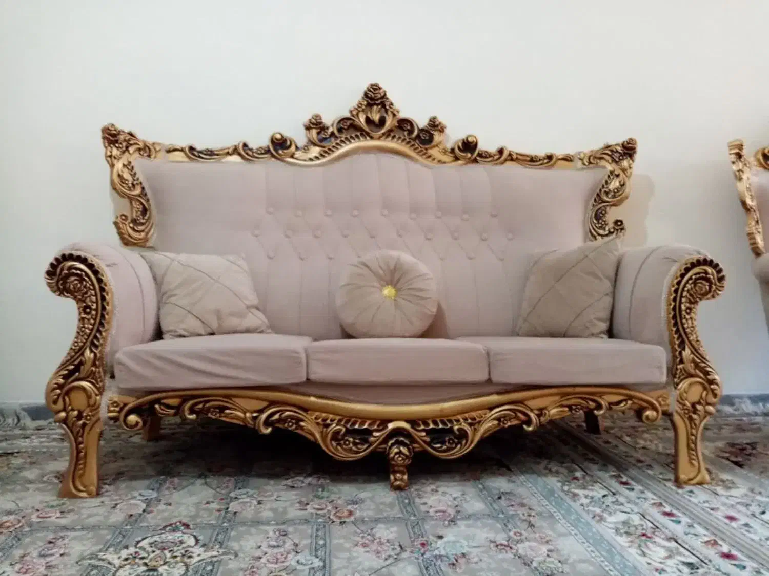 جا کفشی میز تی وی مبل 7 نفره همرا ه میز وسط|مبلمان خانگی و میز عسلی|صفادشت, |دیوار