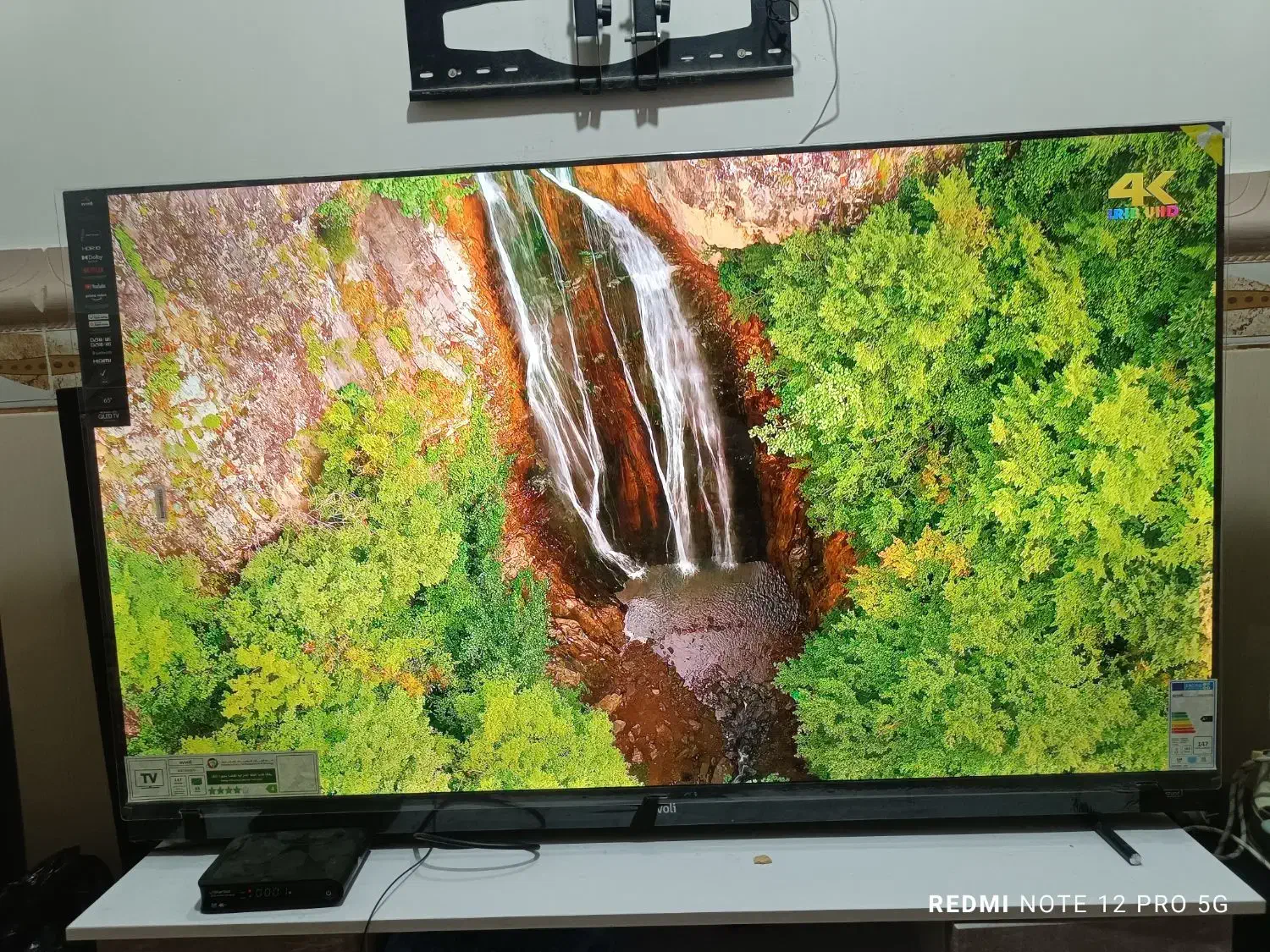 ا کیو ل ی دی 65اینچ اوولی|تلویزیون و پروژکتور|سراوان, |دیوار